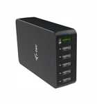 Ładowarka sieciowa  6xUSB Smart Charger 5 portów 52W