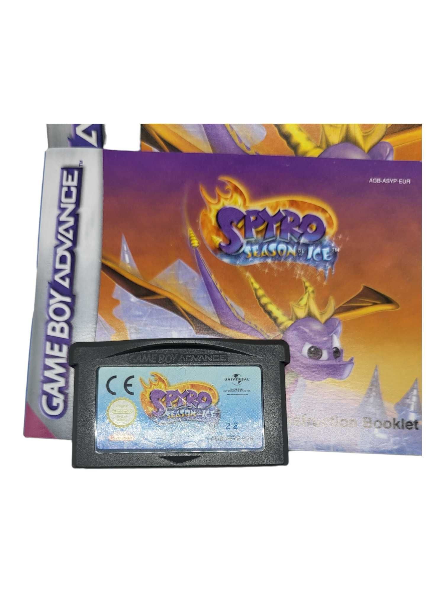 Spyro Season of Ice Game Boy Gameboy Advance GBA