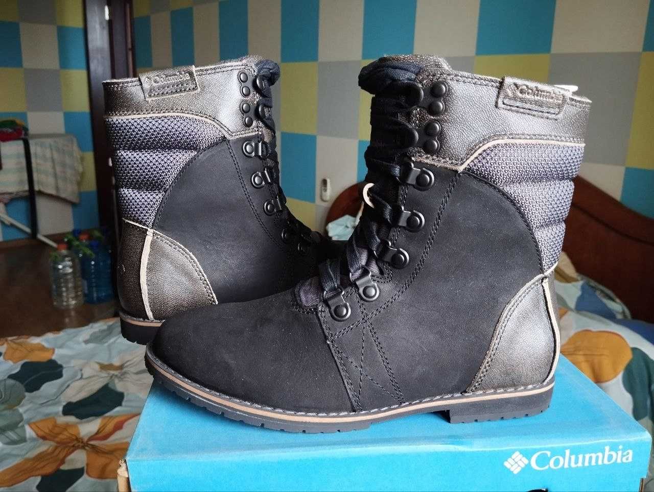 Columbia Оригинал Новые Кожаные OLX Доставка Ботинки Сапоги 37
