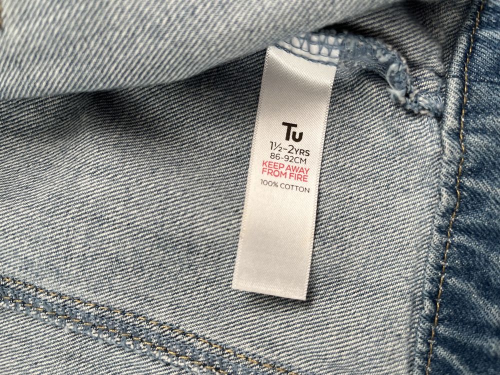 Kurtka jeansowa TU 92 1,5-2 lata