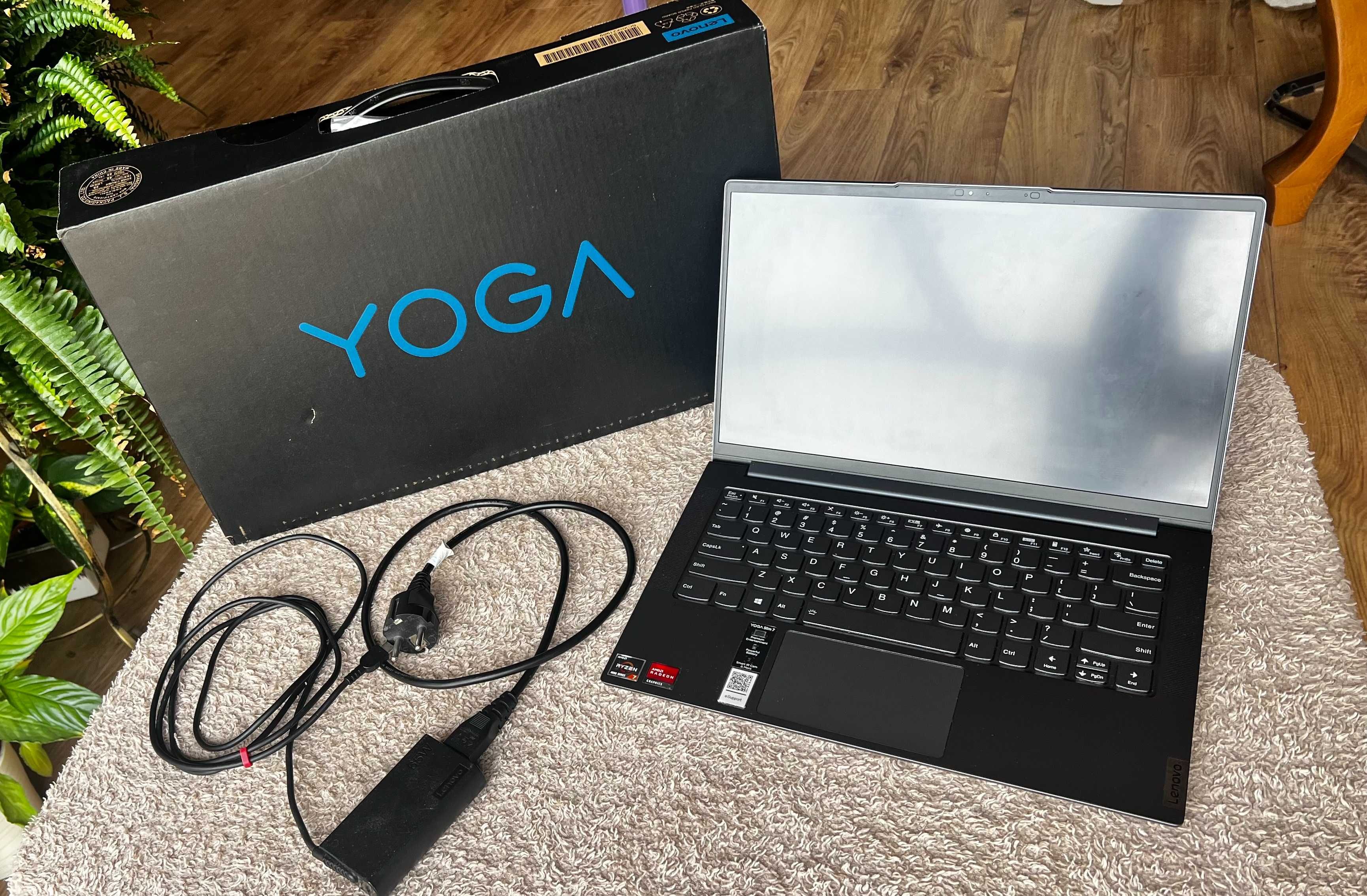 Lenovo Yoga 7 Slim 14cali Ryzen7 16G 512GB SSD Win11Home
