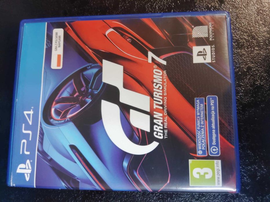 Gran Turismo 7 PS4 Polskie napisy w grze
