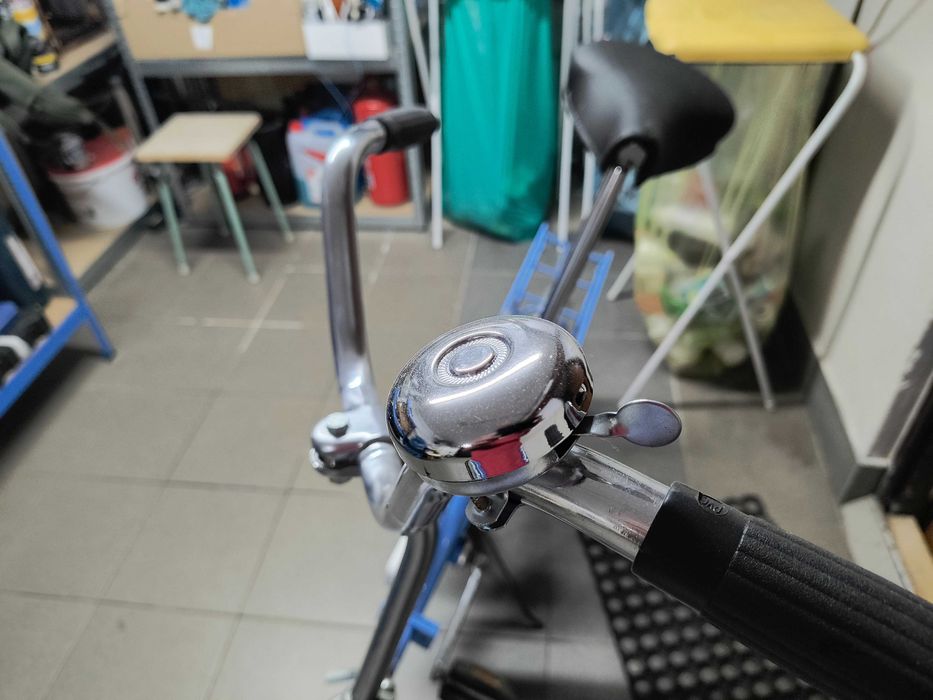 Rower składak, polski klasyk, po renowacji, FLAMING.