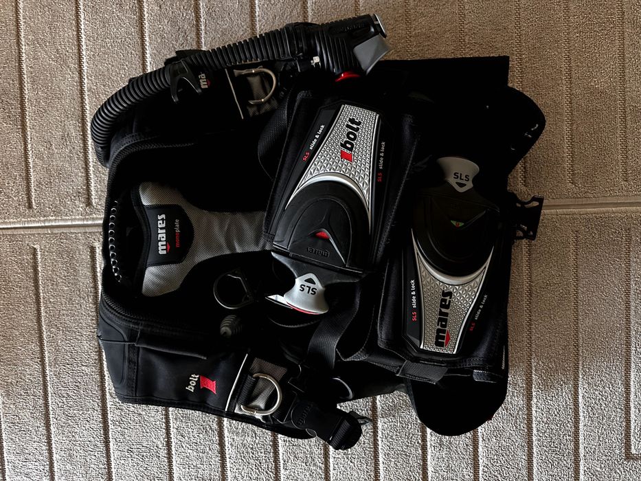 Colete BCD de mergulho MARES BOLT (Tam Large e Small)
