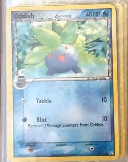 Karta Pokemon ODDISH EX Holon Phantoms 73/110