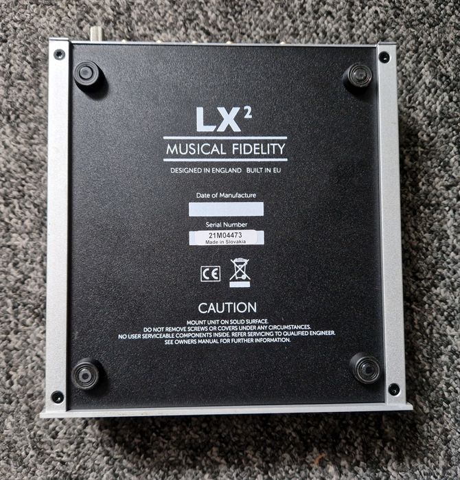 Musical Fidelity - LX² LPS, preamp mm/mc
