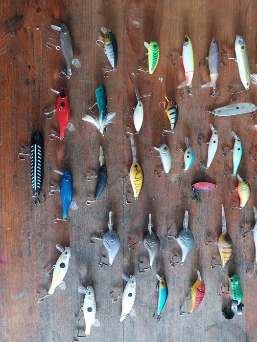 34 amostras para pesca