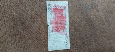 Do sprzedania banknot 100zl PRL, 1986 r.