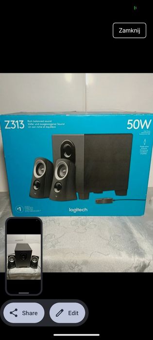 Głośniki Logitech Z313