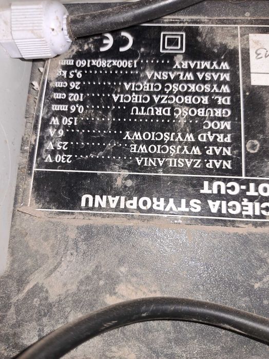 Gilotyna to styropianu