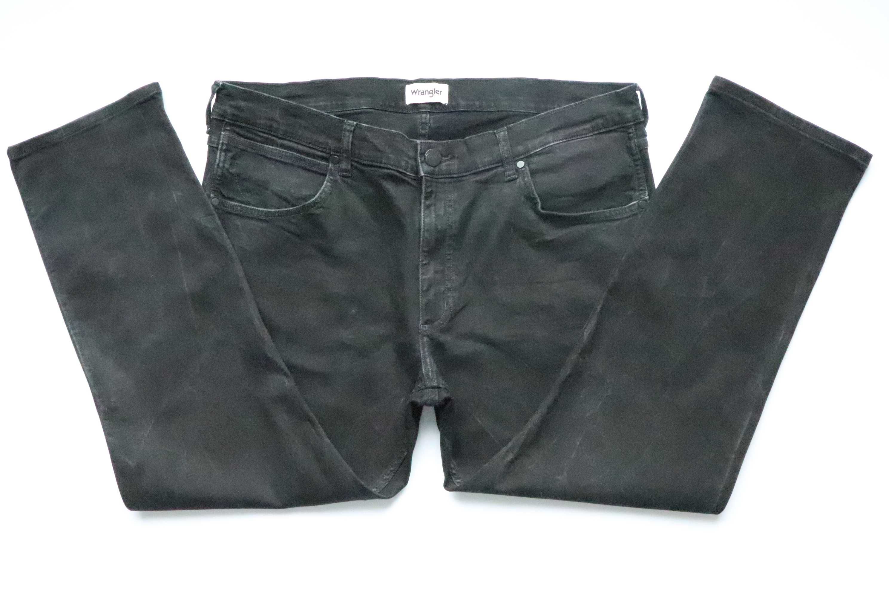 WRANGLER GREENSBORO W40 L30 męskie spodnie jeansy regular jak nowe