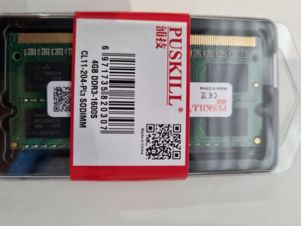 Memória RAM DDr3 4GB 1600s