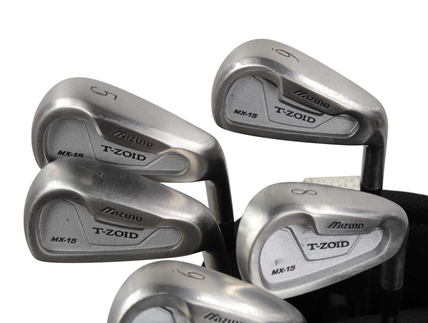 +0,5" Zestaw 5-SW Mizuno MX 15 S-flex kije do golfa golfowe irony