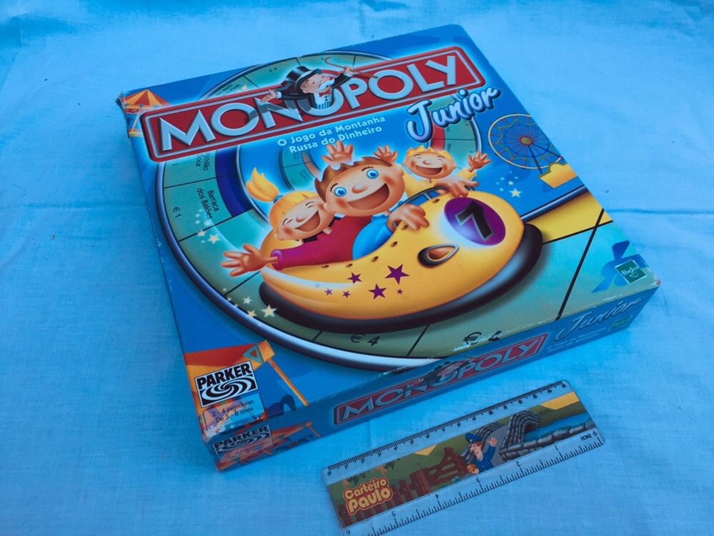 MONOPOLY Júnior - Parker original, jogo de tabuleiro