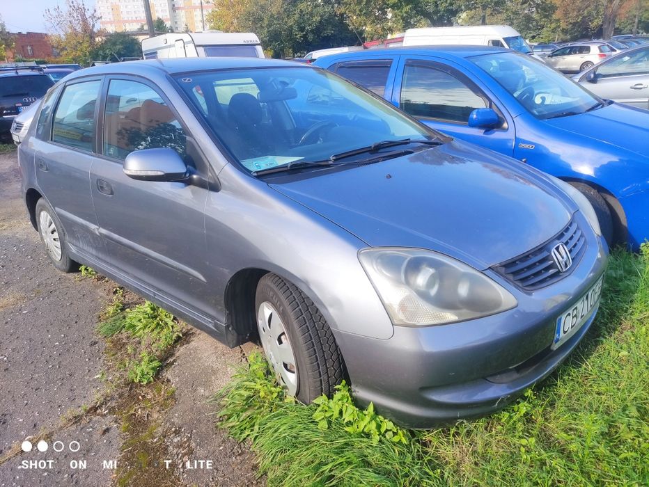 Honda Civic 1.4 kat 2005 r klimatyzacja
