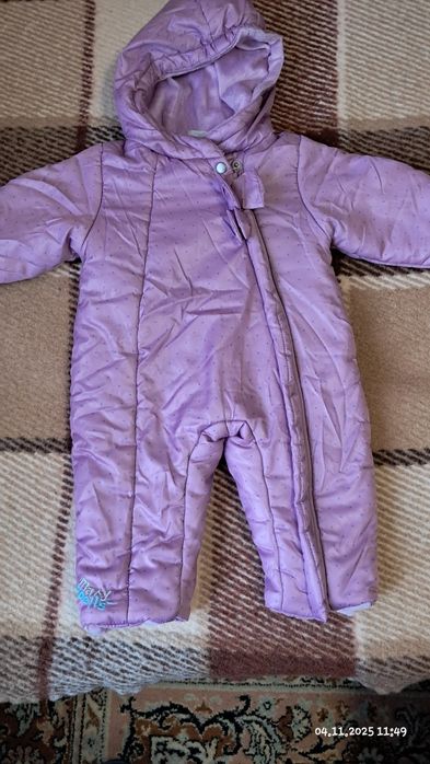Зимовий комбінезон для дівчинки