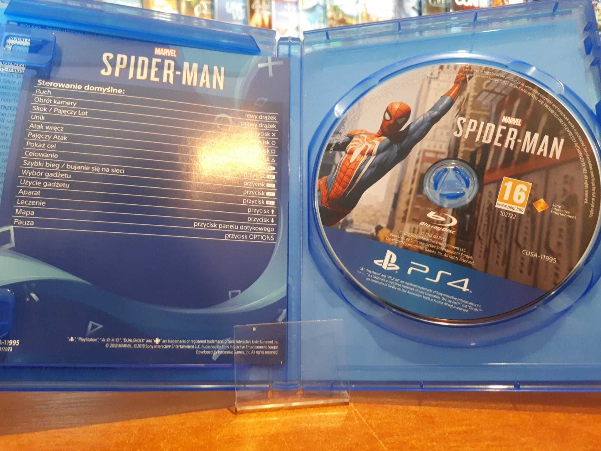 GRA Spider-man / Playstation 4 / PL / Poznań /