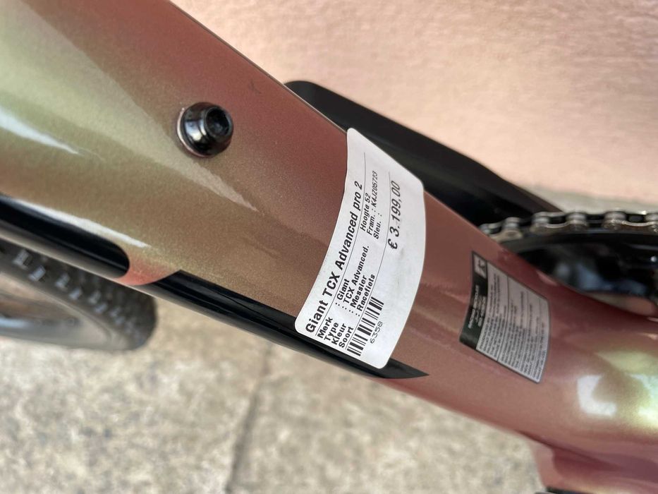 Rower Giant TCX Avanced Pro 2, rower nowy/ powystawowy, GRX, przełaj