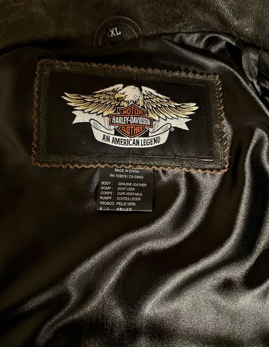 Kurtka skórzana Harley Davidson