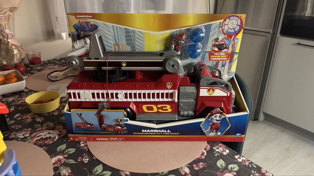 Wóz strażacki psi patrol