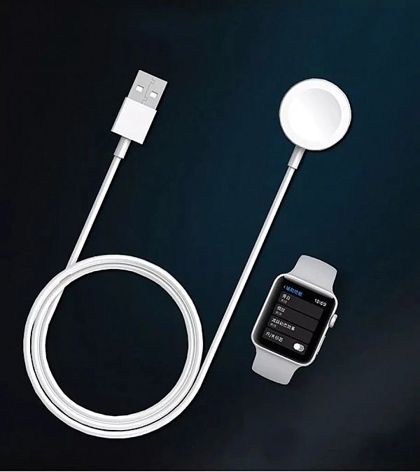 Kabel Ładowarka 1m do Apple Watch 2/3/4/5/6/7/8 Se