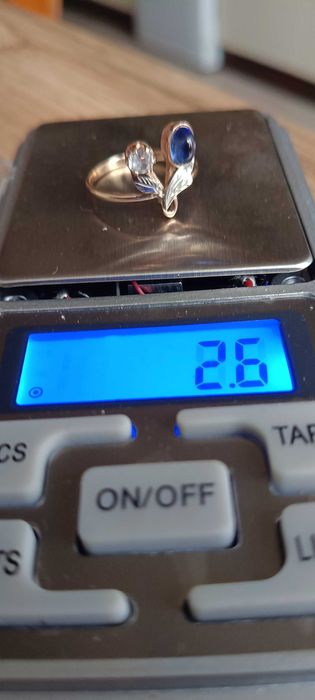 Złoty radziecki pierścionek, próba 583