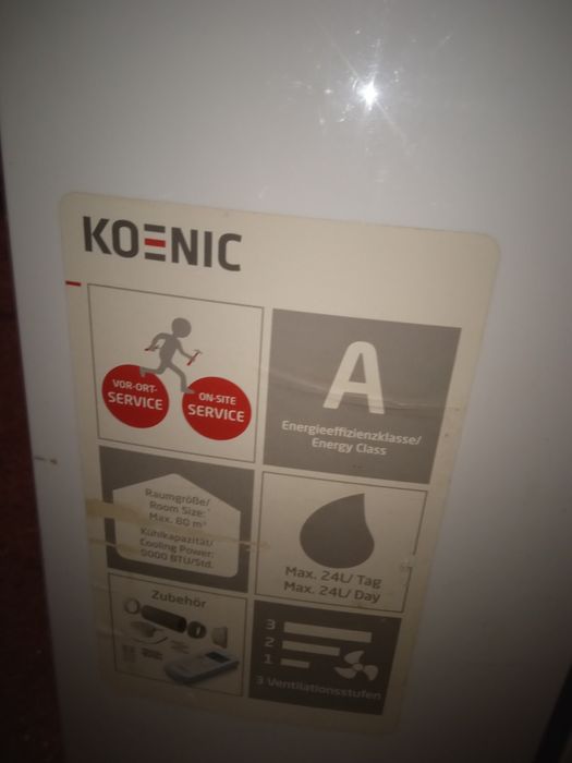 Klimatyzator wentylator przenośny grzejnik Koenic