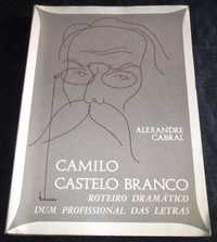 Livro Camilo Castelo Branco Roteiro dramático profissional das letras