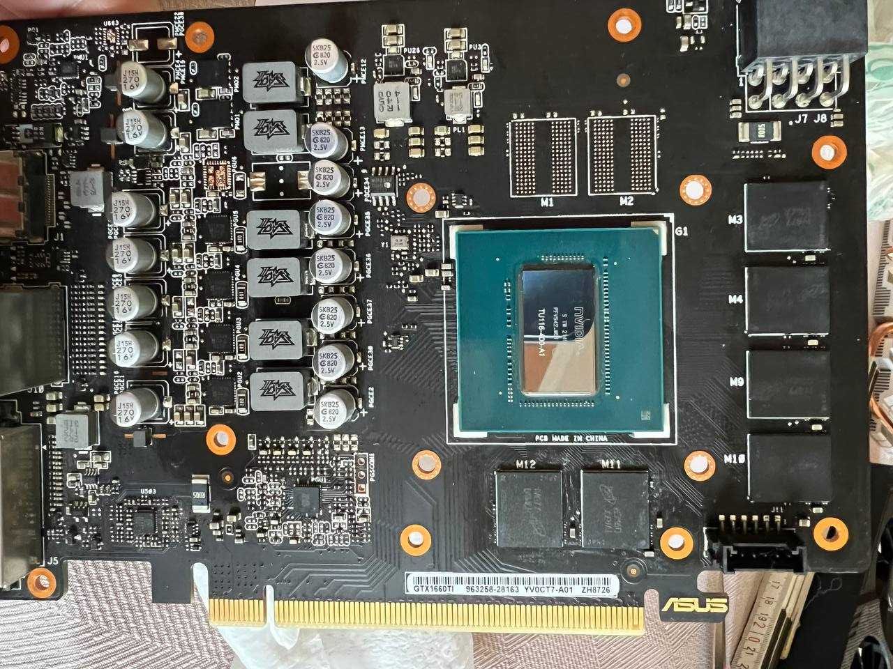 Відеокарта Asus tuf 1660ti 6gb
