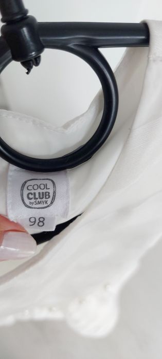 Biala sukienka dziewczęca wizytowa