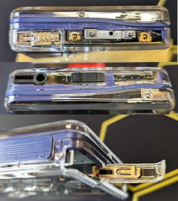 Касетний плеєр Sony Walkman WM-EX 631 в прозорому корпусі