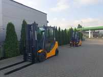 Wózek widłowy Jungheinrich TFG425s Triplex wolny skok, przesuw UDT