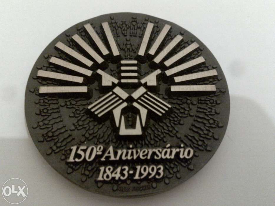 banco totta & açores 1843_1993 (medalha comemorativa 150º aniversário