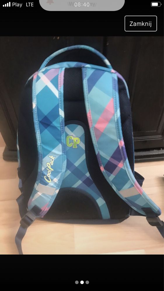 Plecak szkolny dla dziewczynki Cool Pack.