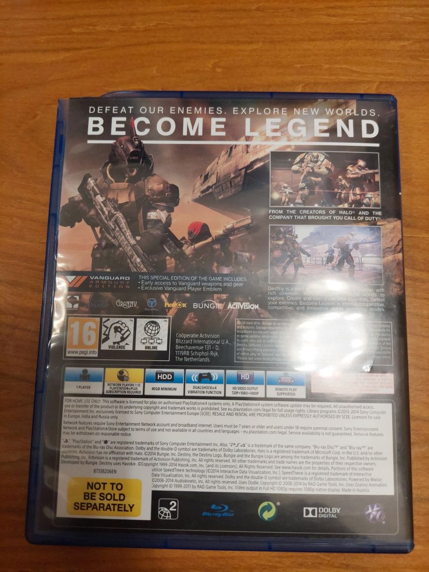 PS4 - jogo destiny
