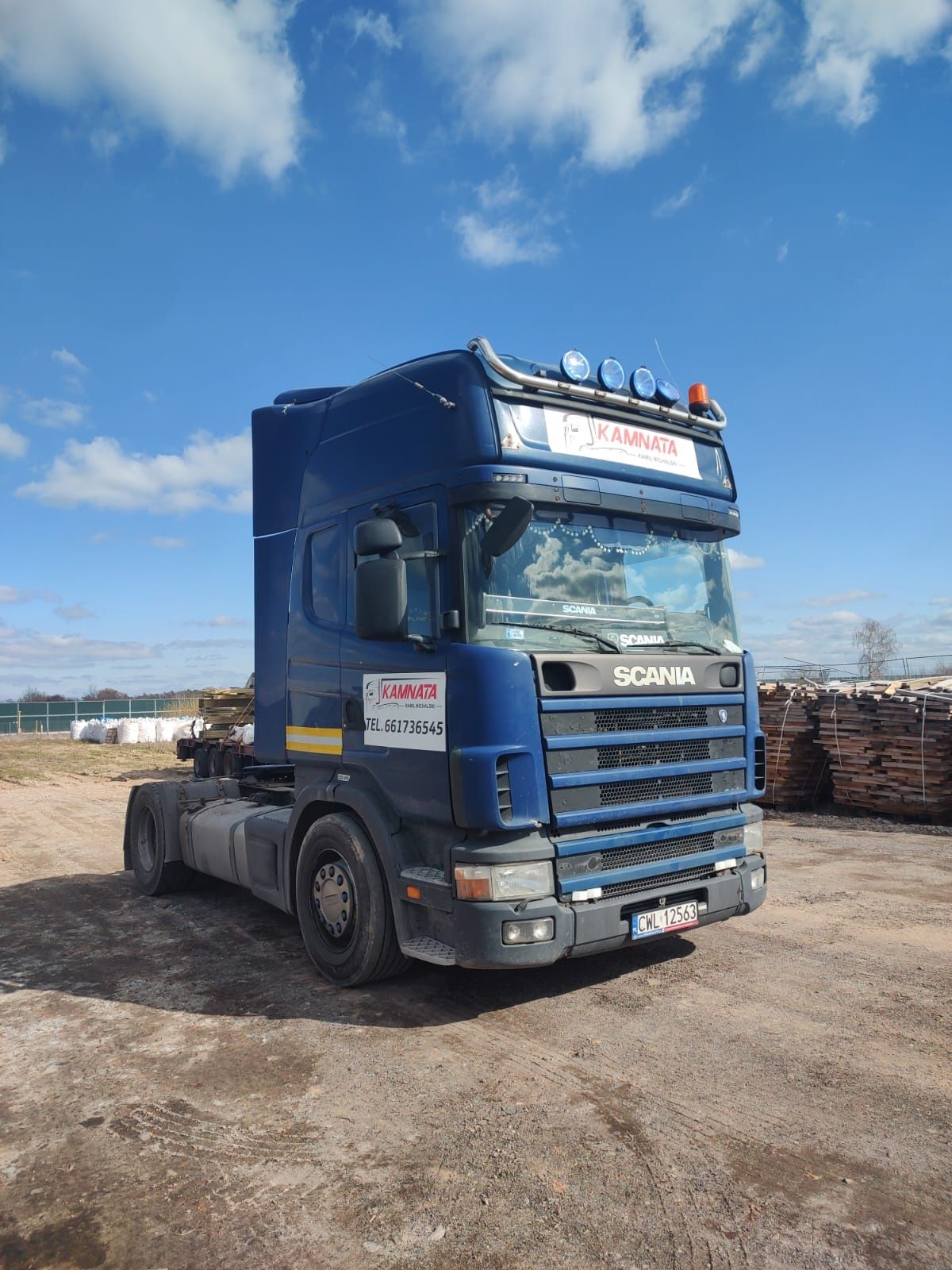 Ciągnik siodłowy scania 124 l. 420 hpi