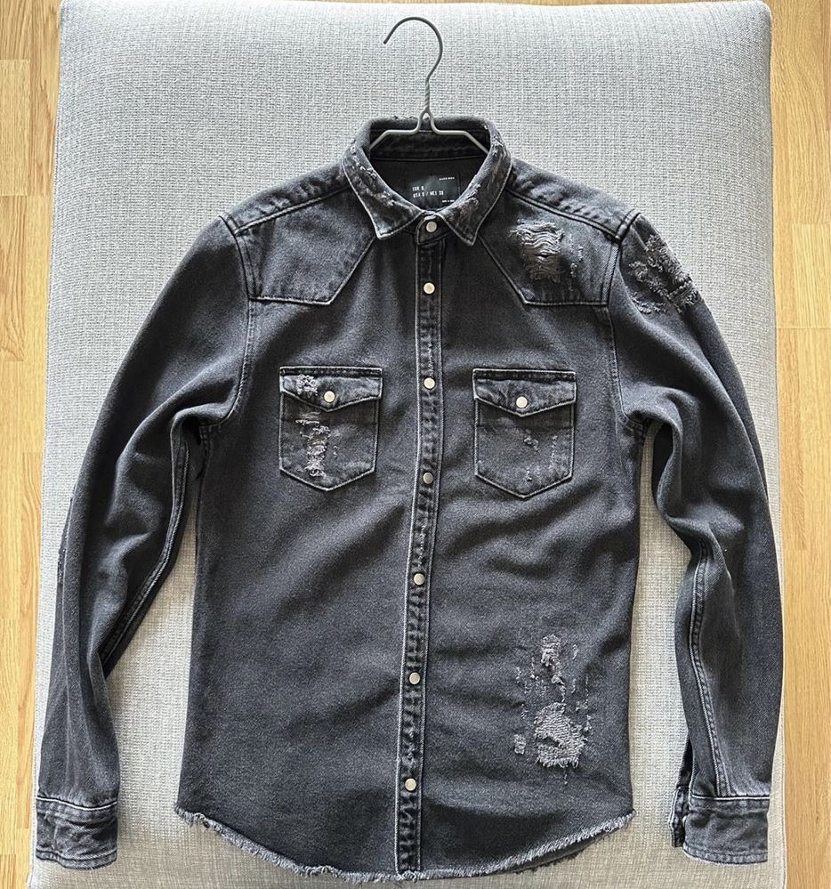 Camisa de ganga Zara
