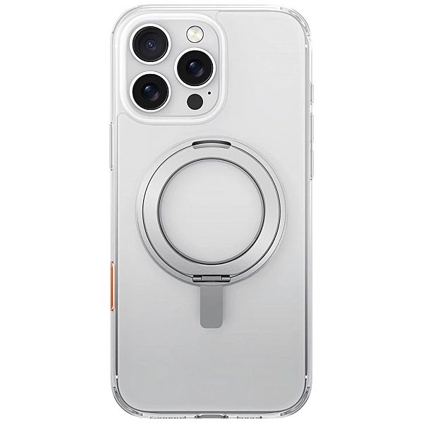 Etui UNIQ Swivix 360 Rotating Kickstand na iPhone 16 Pro - przezroczys