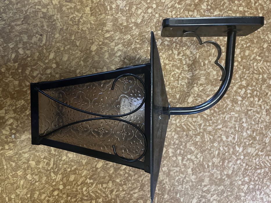 Ліхтар вуличний скляний