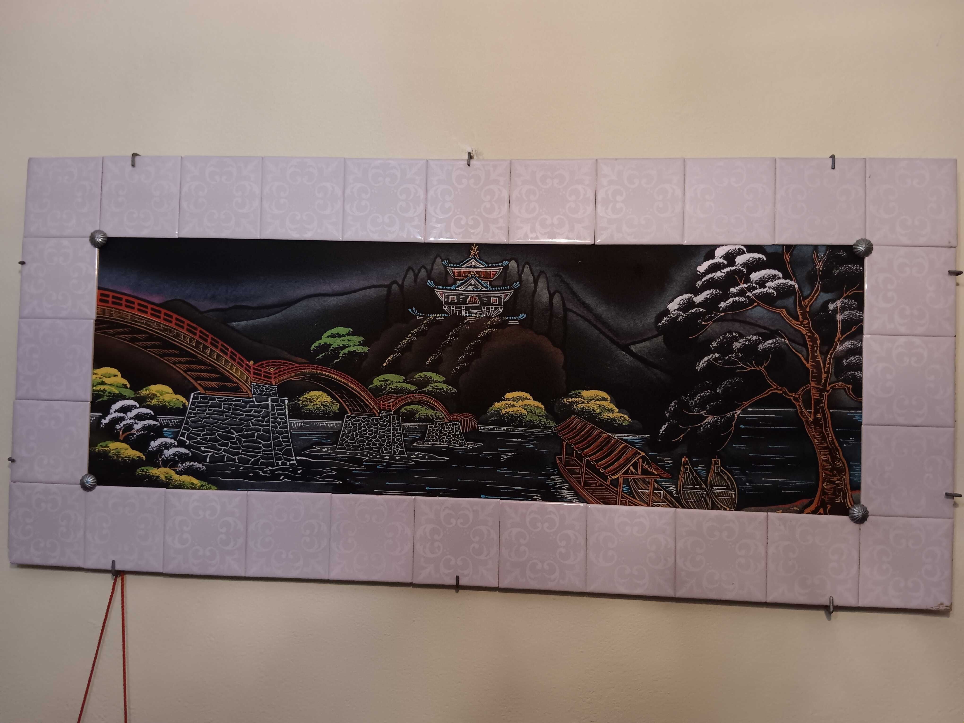 Quadro chinês de grandes dimensões