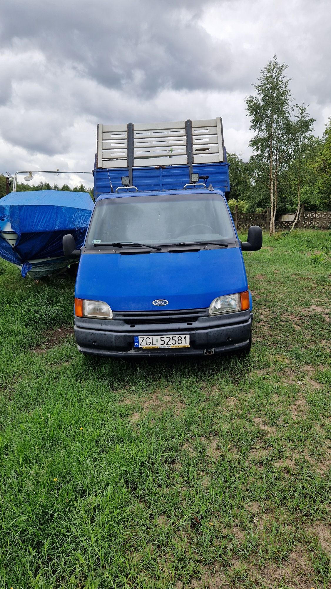 Ford transit wywrotka