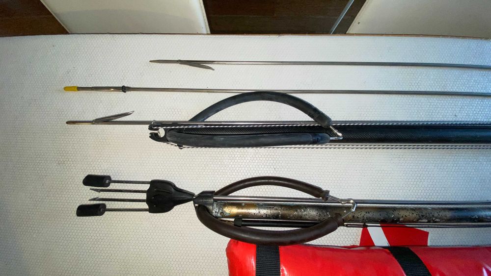 material pesca submarina