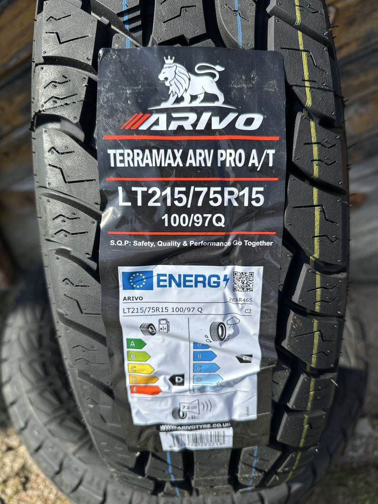 NOWE opony terenowe 215/75R15 Arivo TerraMax ARV Pro A/T 4x4 offroad