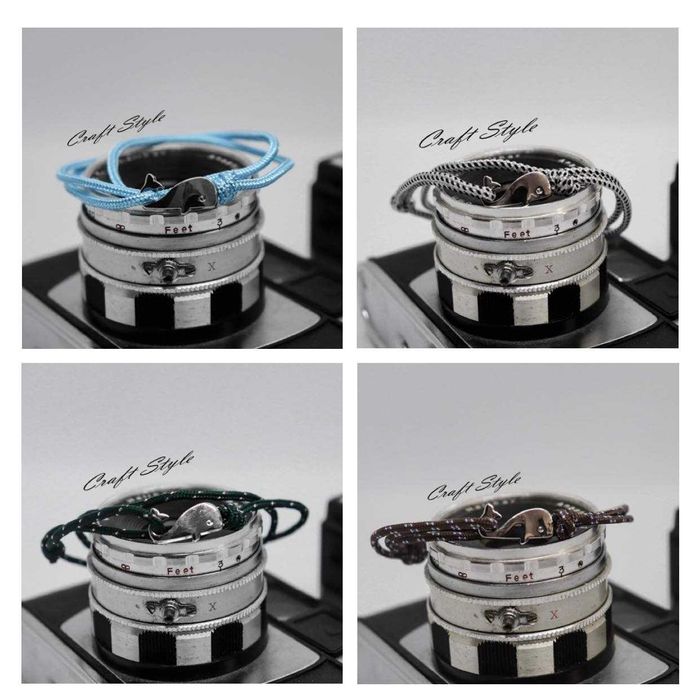 Pulseira de Marinheiro/Baleia Unissexo Nº1 (4 Modelos) | NOVAS