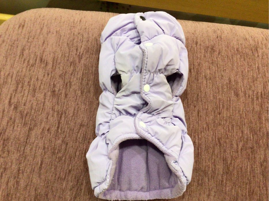 Зимняя жилетка для щенков маленьких пород собак