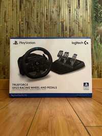 Комплект (кермо, педалі) Logitech G923 PS4/PC