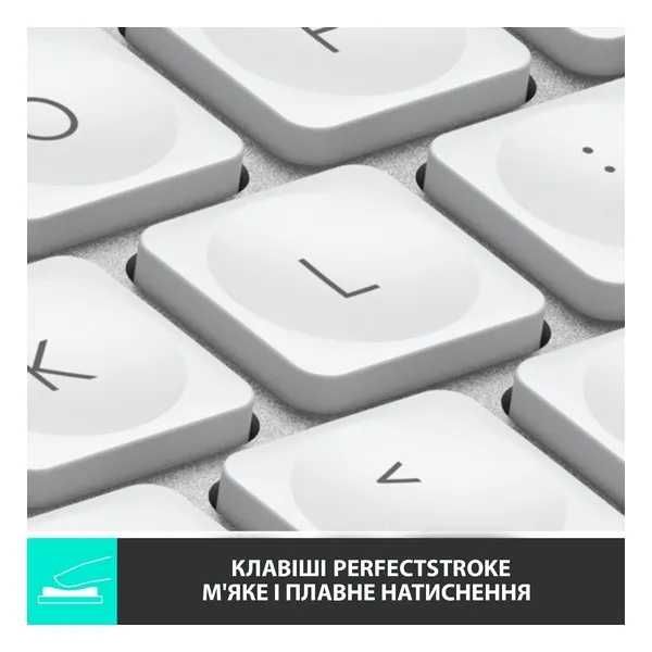 Клавіатура Logitech MX Keys Mini Wireless Bluetooth Укр/ansi