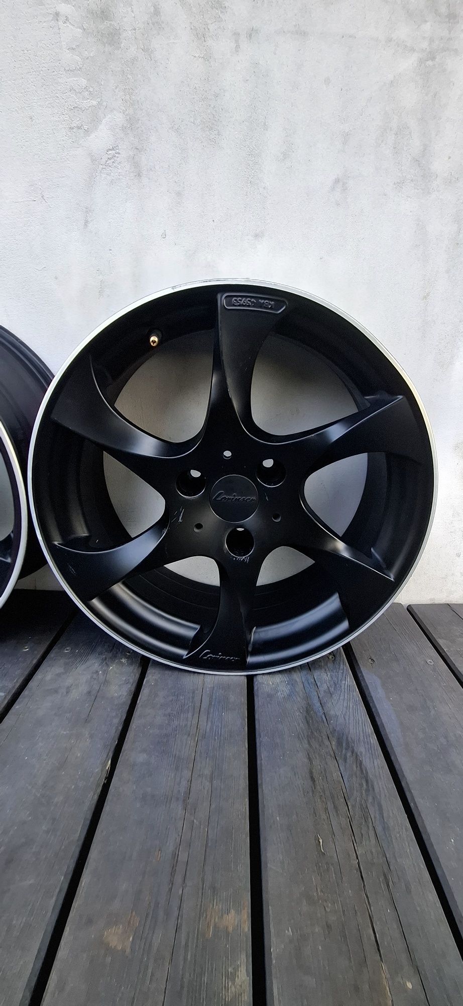 Felgi Lorisner Speedy smart Roadster 17 cali czarny mat