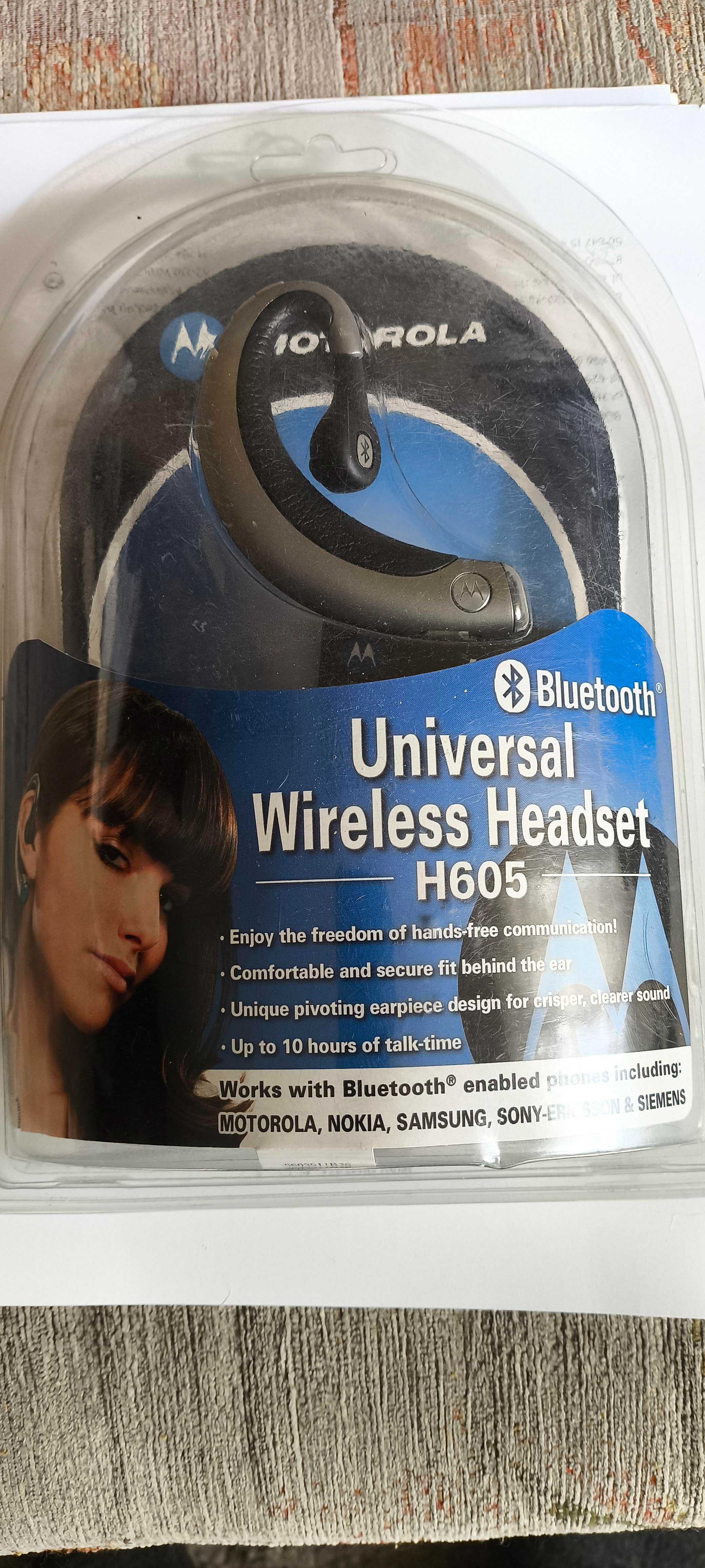 zestaw słuchawkowy Bluetooth Motorola H605