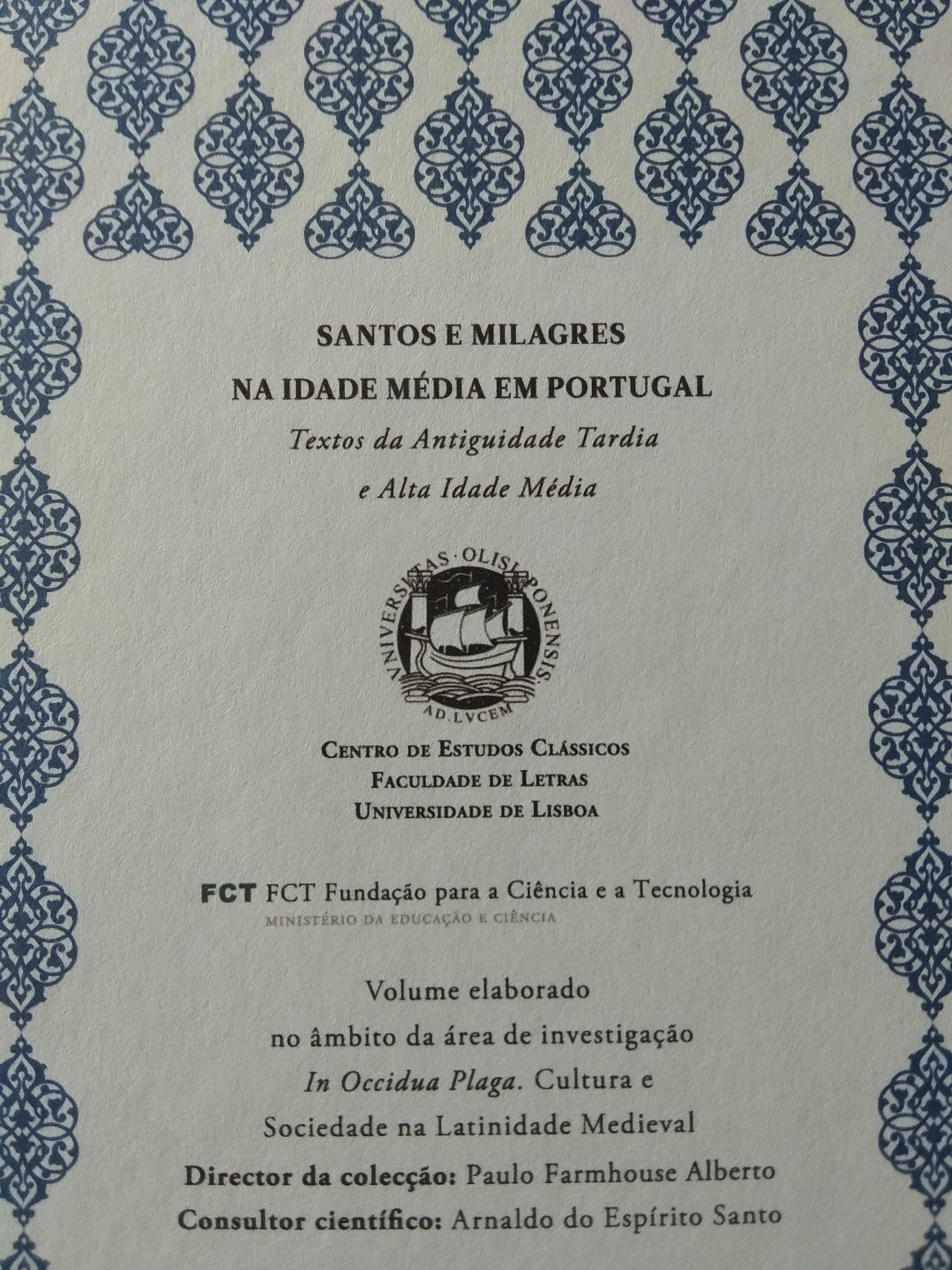 Colecção Santos e Milagres na Idade Média em Portugal - vários autores